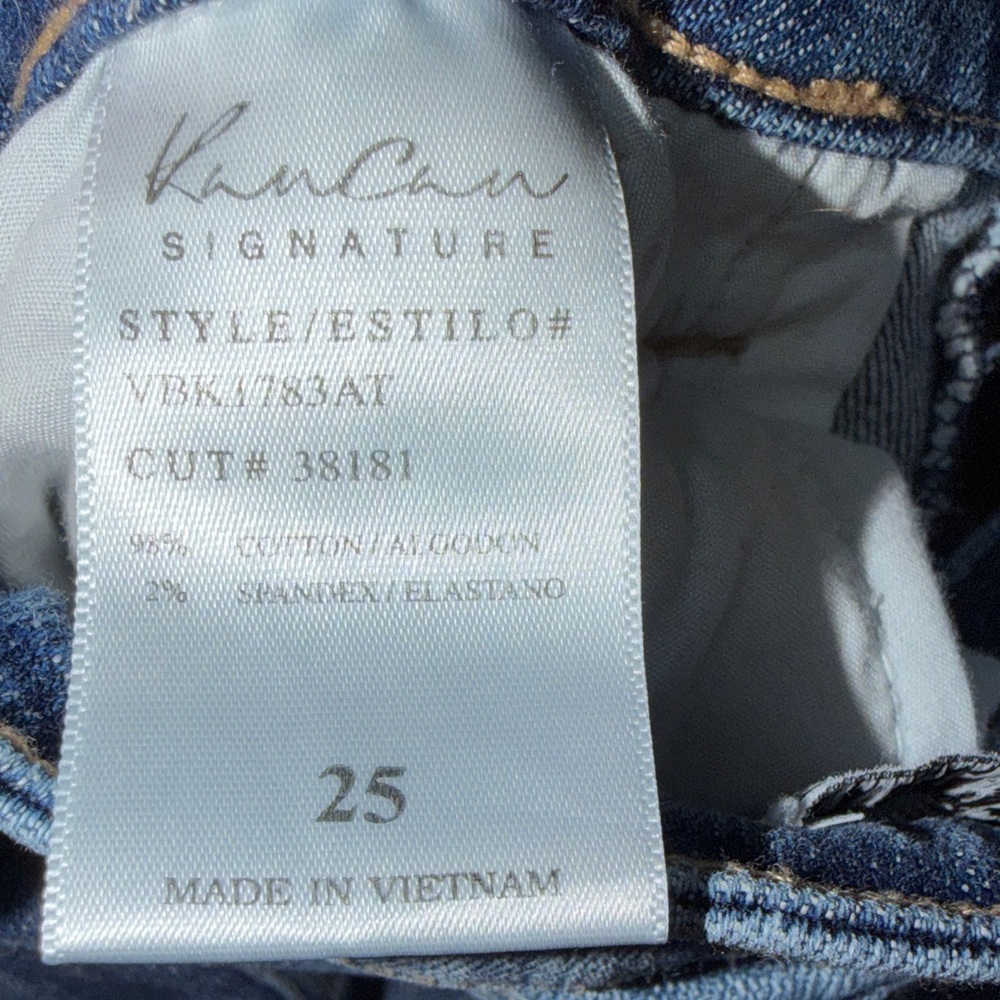 KanCan Dark Blue Distressed Boyfriend Jeans - Picture 9 of 9